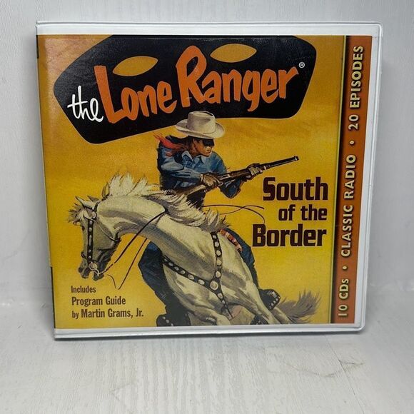 The Lone Ranger South of the Border 10 CD Box Set 2011 Classic Radio Western - Picture 1 of 9